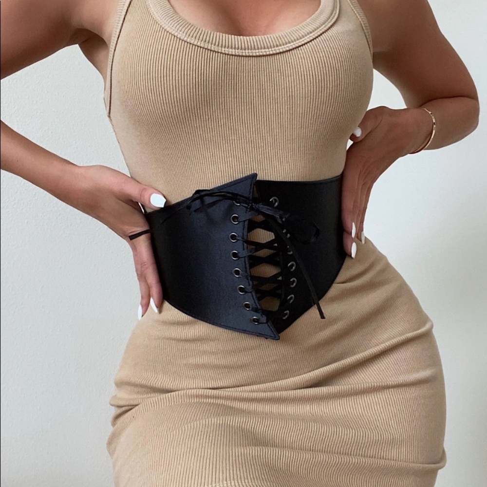 New Fashion Nova Black Waist Corset